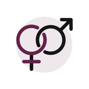 Icon of Male and Female Symbols